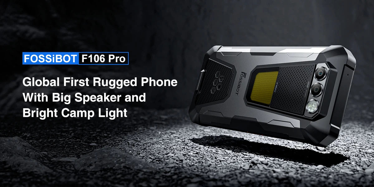 Device+ F106 Pro Rugged Smartphone - 15GB RAM 256GB Android 14 12000mAh Battery IP68 Waterproof