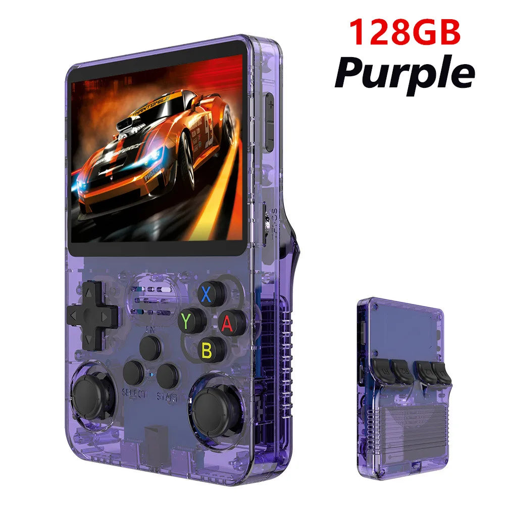 Device+ R36S Retro Handheld Game Console - 128GB with 10000 Games Linux System Portable Pocket Player