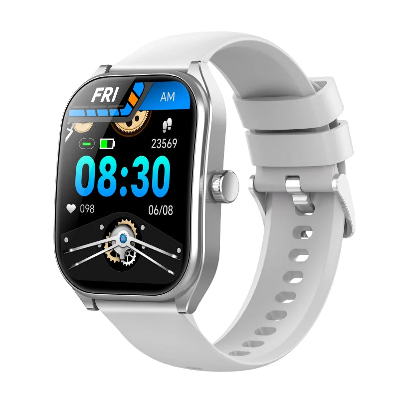 Device+ Smart Watch - 2.01" AMOLED Curved Screen IP68 Waterproof with AI Voice Assistant