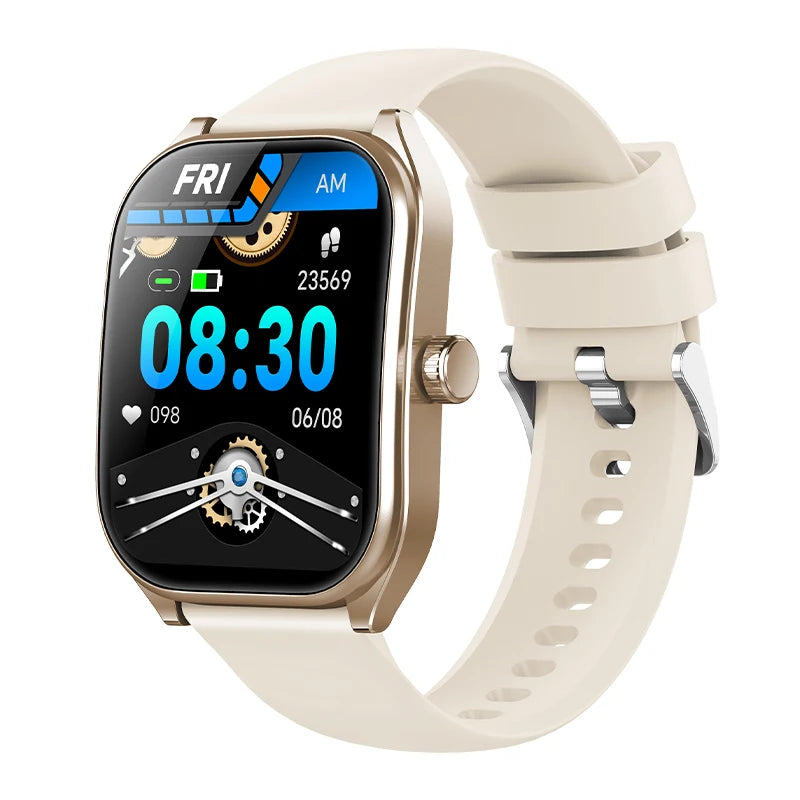 Device+ Smart Watch - 2.01" AMOLED Curved Screen IP68 Waterproof with AI Voice Assistant