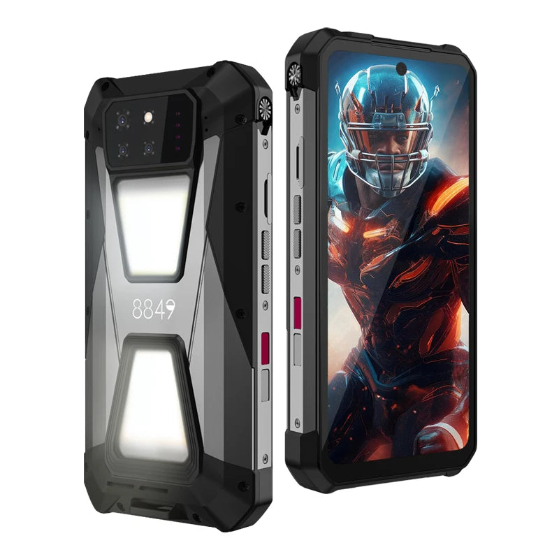Device+ Tank 3S Rugged Smartphone 5G 12/16GB RAM 256/512GB ROM Dimensity 8200 64MP Night Vision 6.79" Display with Projector