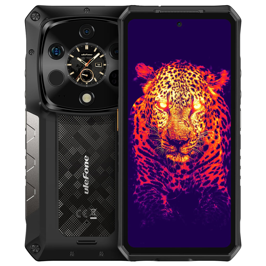 Device+ Armor 28 Ultra 5G Rugged Smartphone 1TB ROM 32GB RAM 6.67' AMOLED AI Thermal Imaging Dimensity 9300+ IP68 Certified