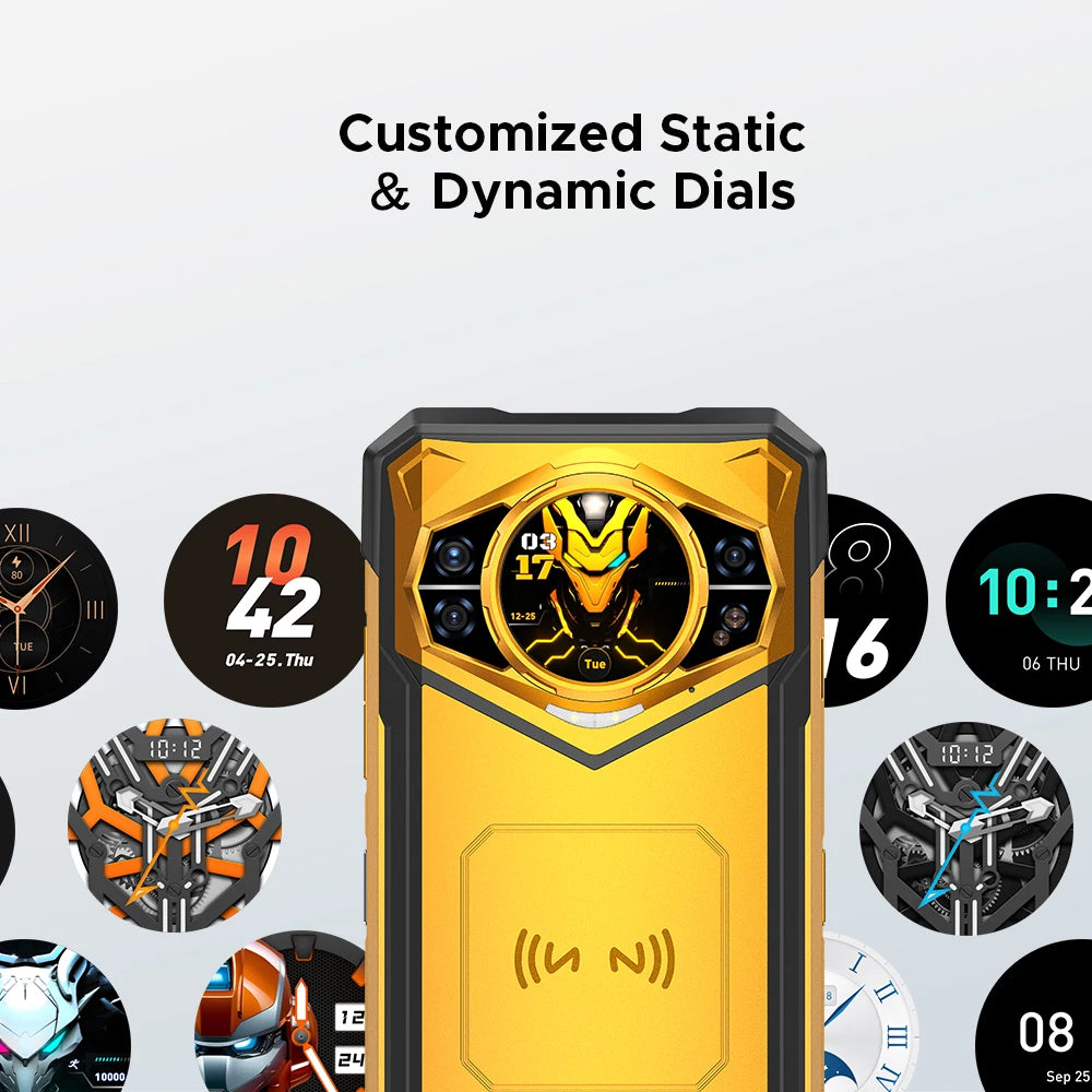 DOOGEE S200 X 5G Rugged Smartphone - 12GB RAM 512GB ROM AI Triple Camera 120Hz Display 10100mAh