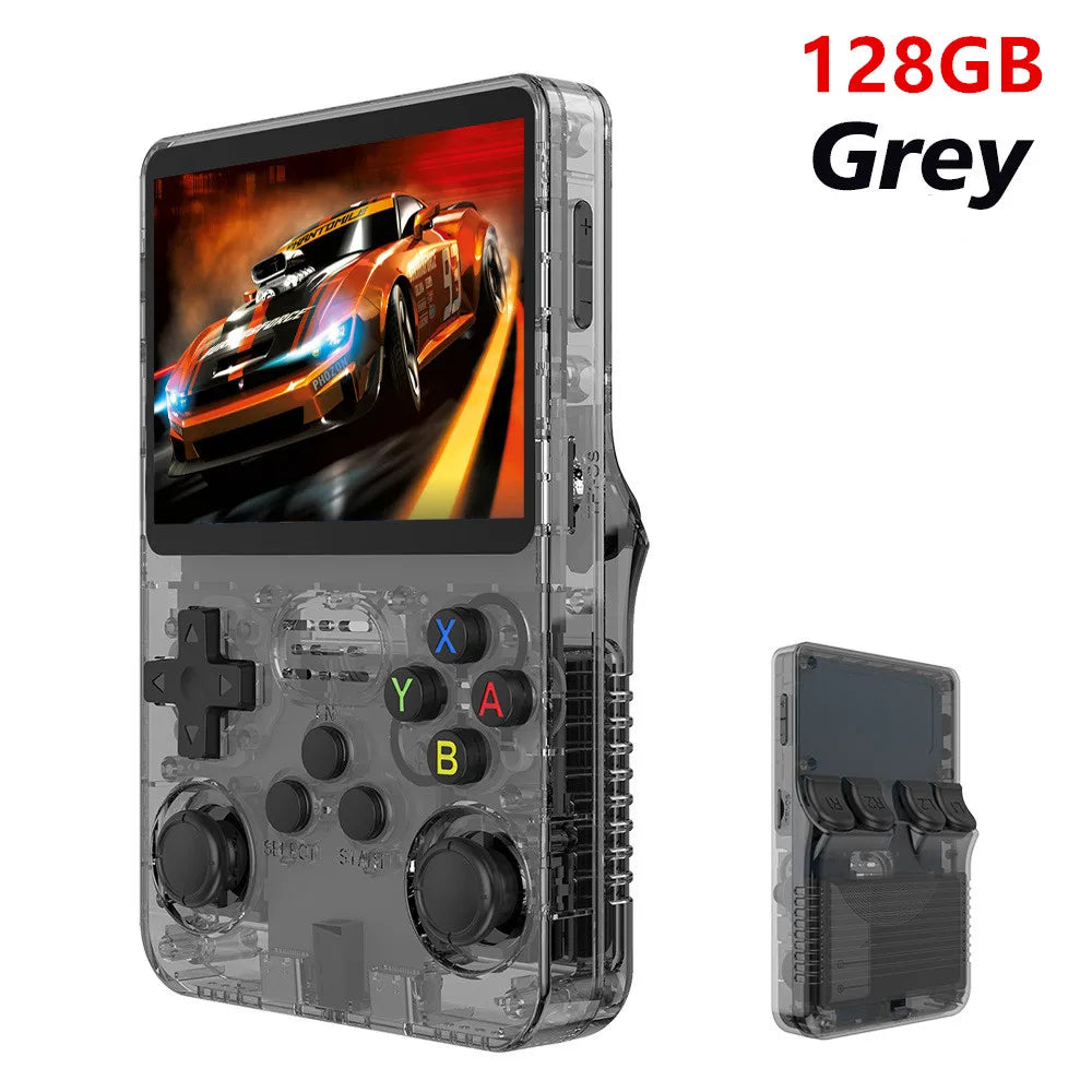 Device+ R36S Retro Handheld Game Console - 128GB with 10000 Games Linux System Portable Pocket Player
