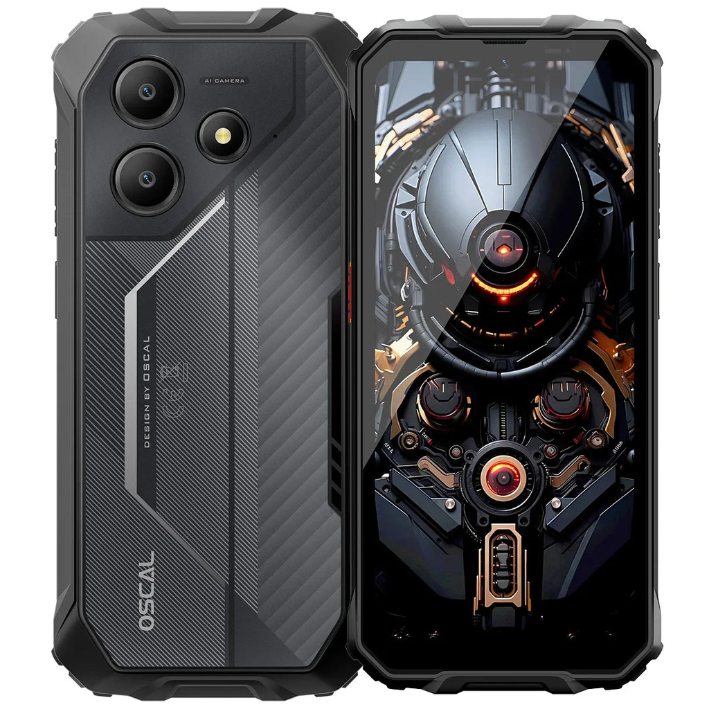 Device+ Marine 2 4G Rugged Phone 11000mAh Battery 6.56 " HD+Display 8GB, RAM 256GB Unisoc T61 Android 15 NFC Smartphone