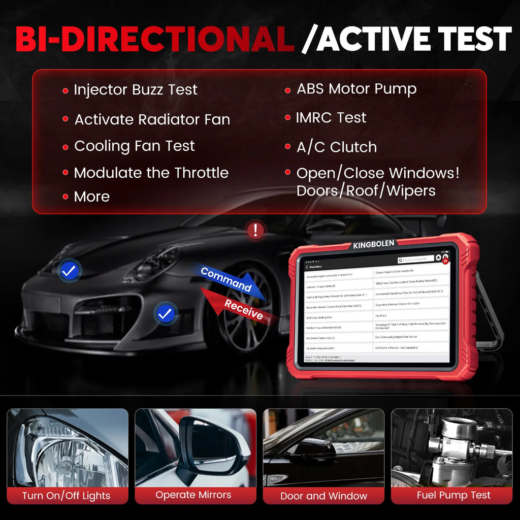 Device+ K10 pro ELITE OBD2 Scanner ECU Coding CANFD FCA All System Diagnostic Tool with Active Test 2 Year Free Update