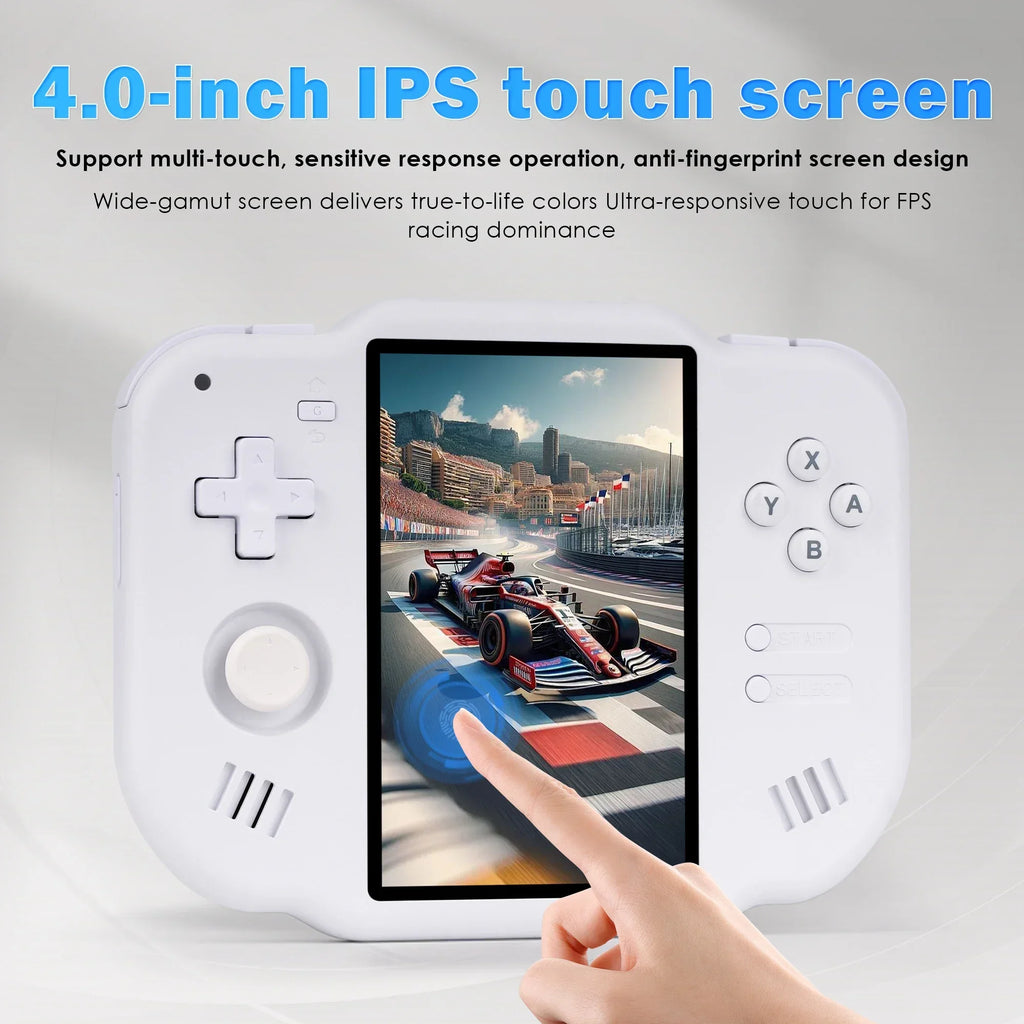 Device+ ZERO 40 Android Handheld Game Console - 4" Multi-Touch Screen WiFi Expandable to 512GB