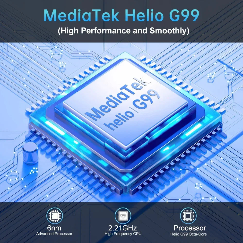 Rugged Projector Tablet - 10.95" 120Hz Android 14 with Built-in Projector & 21000mAh Battery