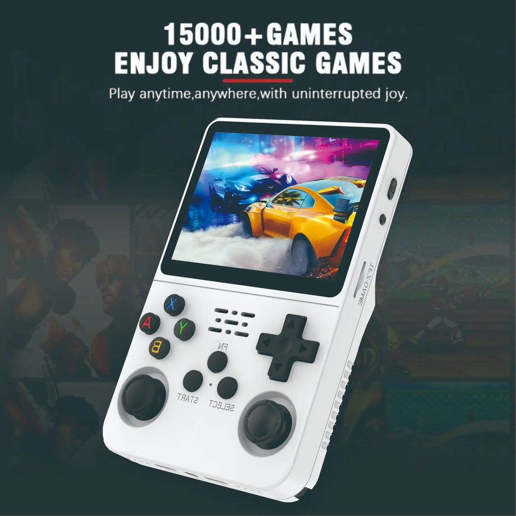 Device+ R36S Retro Handheld Game Console - 128GB with 10000 Games Linux System Portable Pocket Player