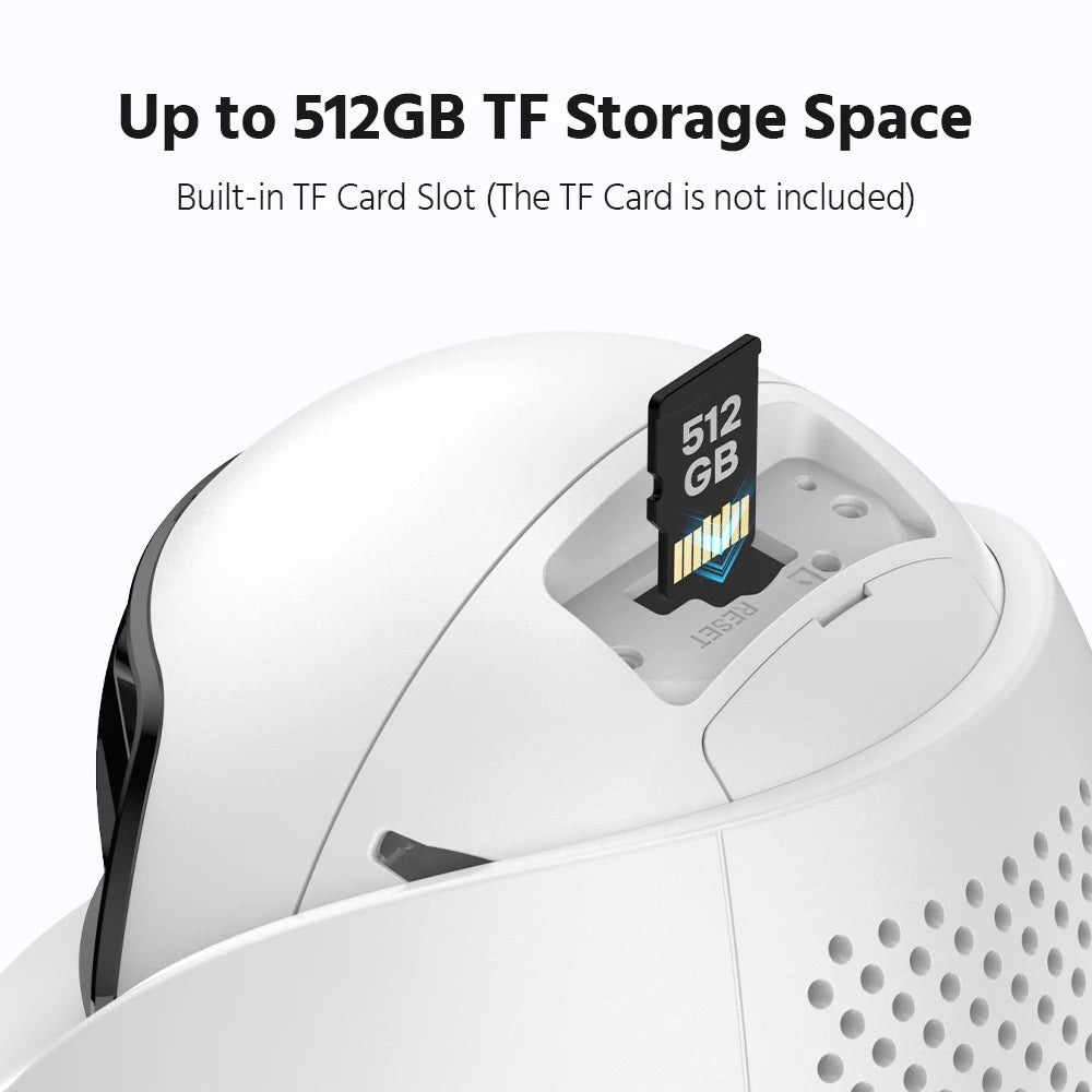 Device+ 8MP Dual Lens Security Camera POE IP Human Detection Two-Way Audio 180° Wide View Angle Indoor/Outdoor Bullet Camera