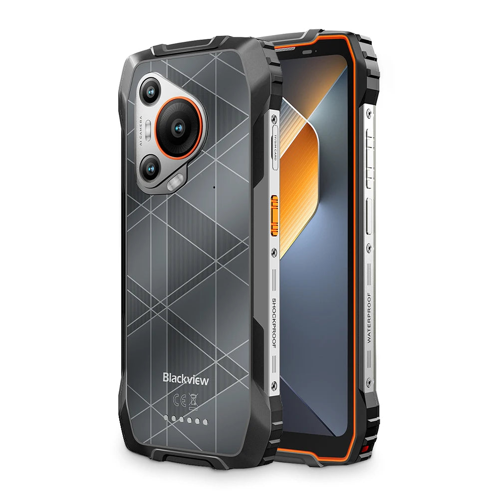 Device+ BL7000 5G Rugged Smartphone - 24GB RAM 256GB Android 15 120Hz Display Dual 50MP Camera