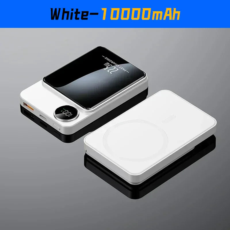 Device+ 100000mAh Fast Wireless Power Bank - 22.5W MagSafe Compatible for iPhone Xiaomi Samsung
