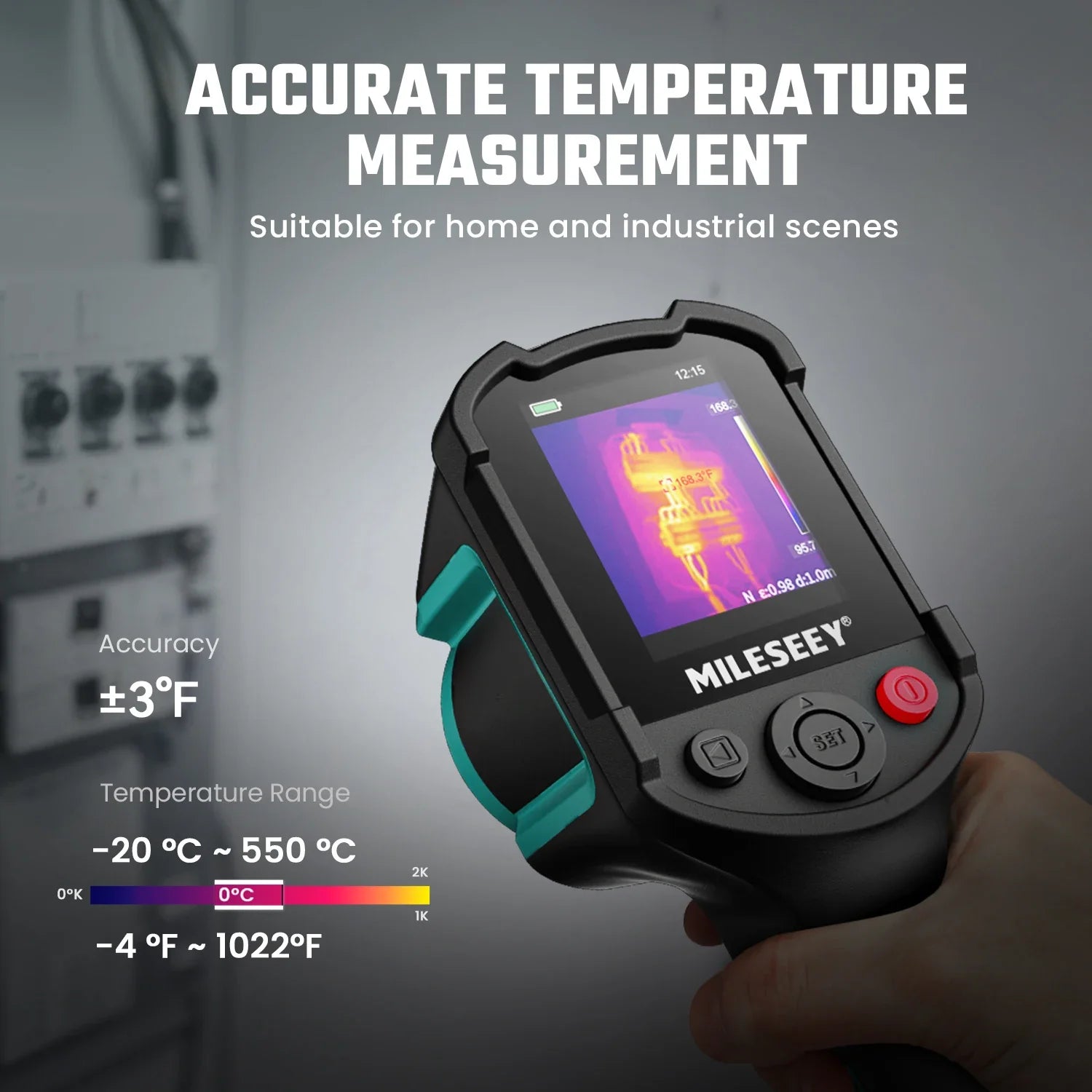 Device+ TR10 Portable Infrared Thermal Imager Camera for Leak Detection Electronics Repair with 2.8 Inch LCD Display