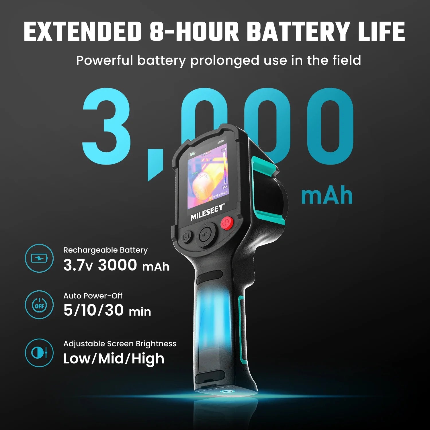 Device+ TR10 Portable Infrared Thermal Imager Camera for Leak Detection Electronics Repair with 2.8 Inch LCD Display