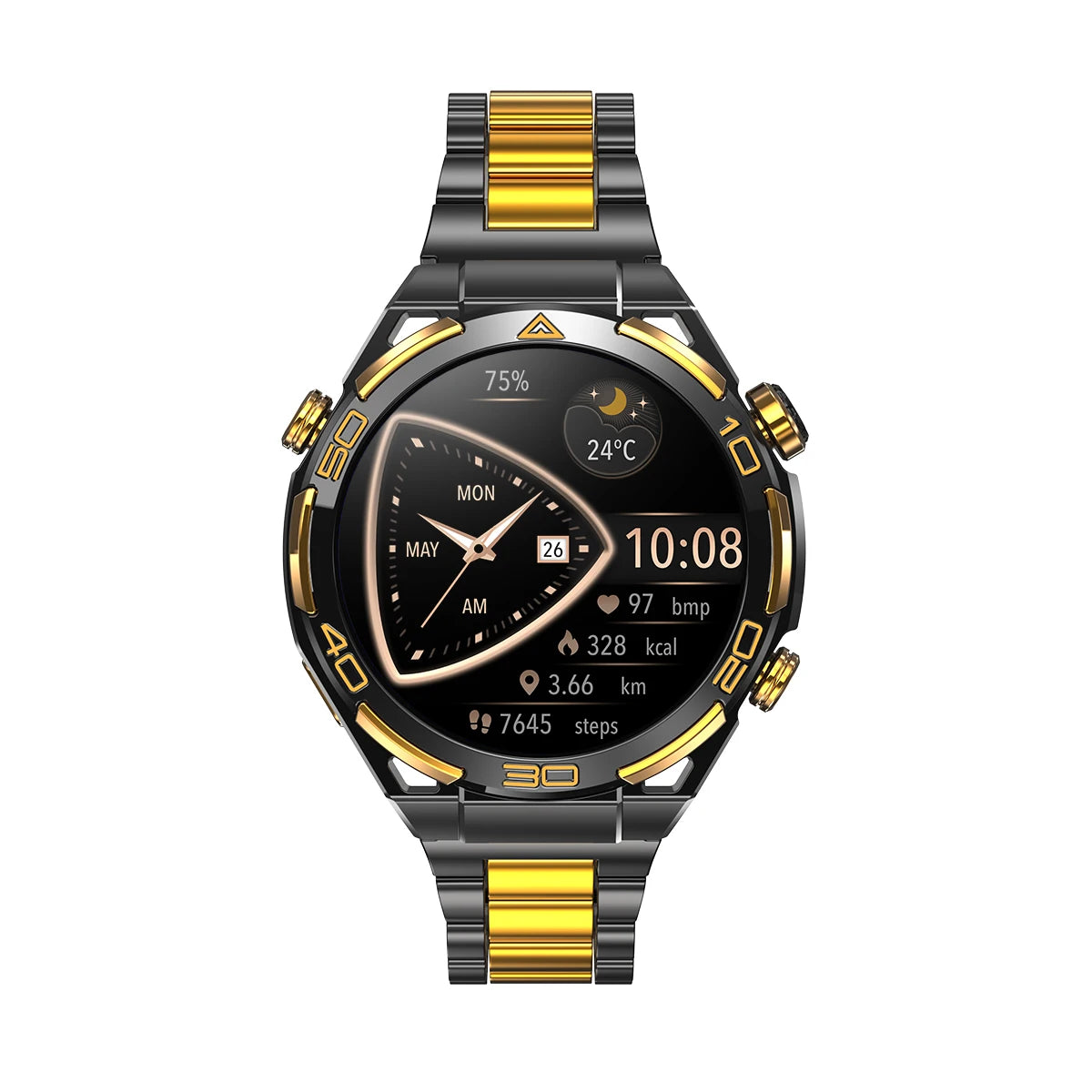 Blackview W90 Pro Outdoor Smart Watch - 1.43" AMOLED GPS 900mAh Battery Waterproof for Men