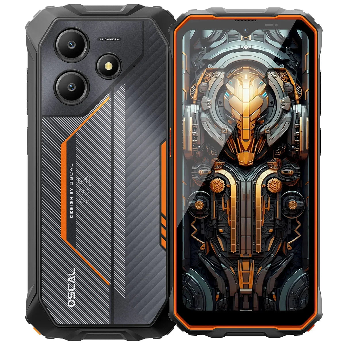 Device+ Marine 2 4G Rugged Phone 11000mAh Battery 6.56 " HD+Display 8GB, RAM 256GB Unisoc T61 Android 15 NFC Smartphone