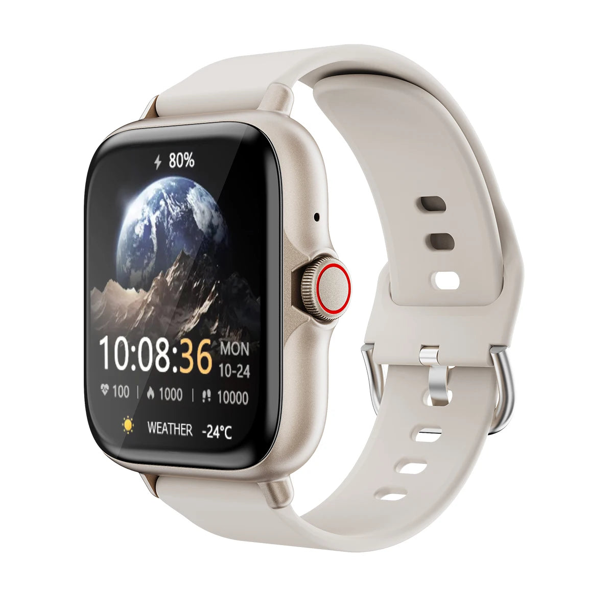 Device+ 1.83" Waterproof Smart Watch - Answer Calls Sleep Monitor Sports Tracker for iPhone Android