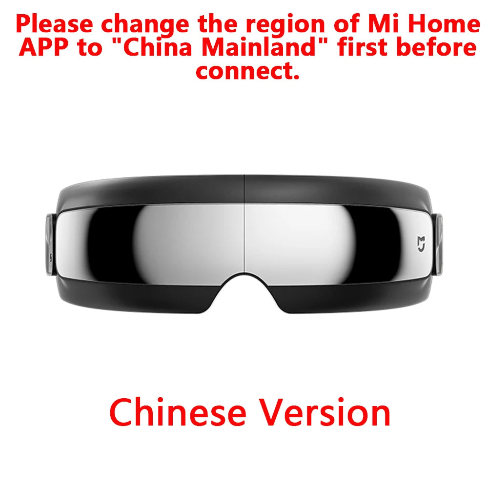 Xiaomi Mijia Smart Eye Massager - Foldable Eye Care Glasses with App Control & Heat Therapy
