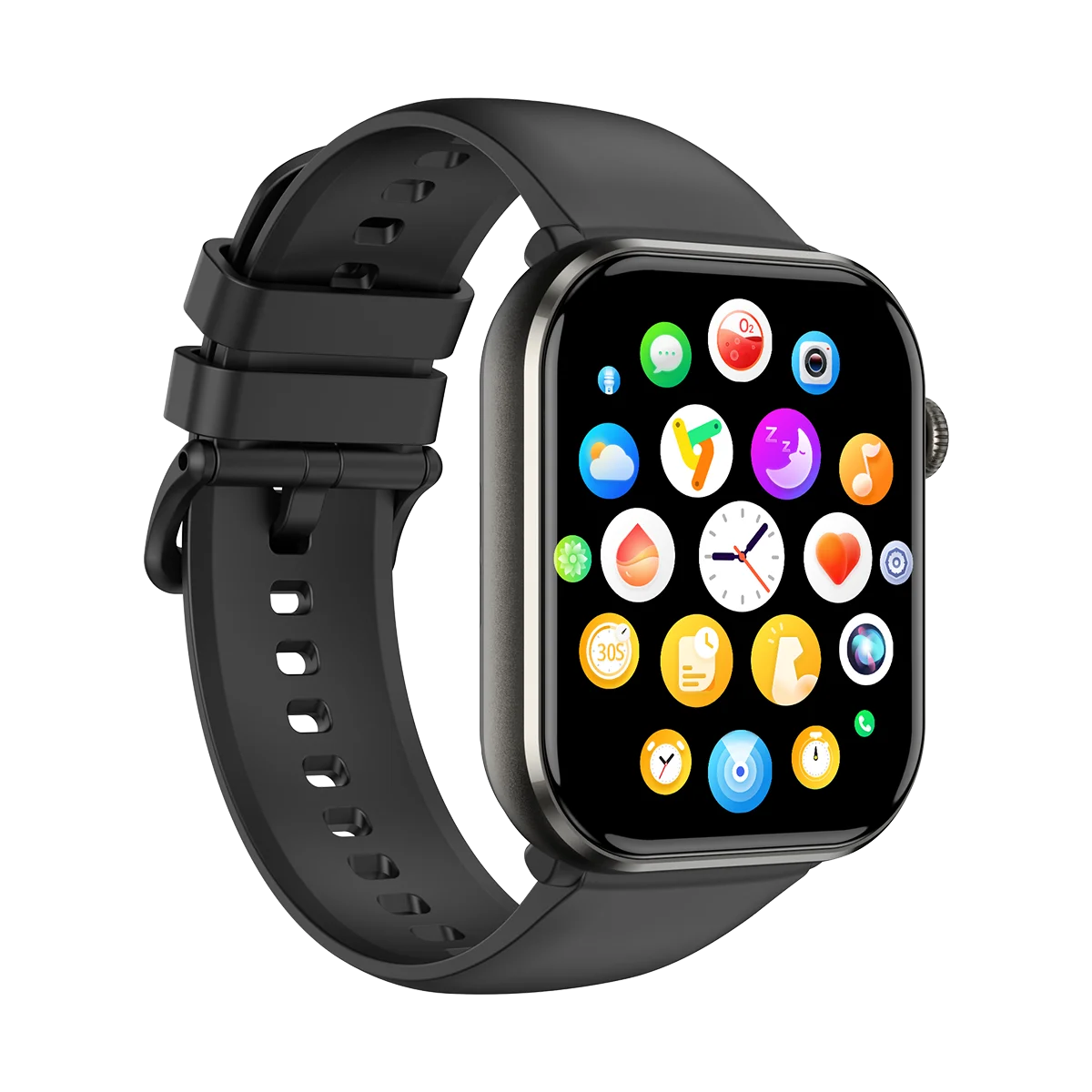 Blackview R60 Smartwatch - 1.96" AMOLED 800mAh Battery Bluetooth Calling Health Fitness Tracker