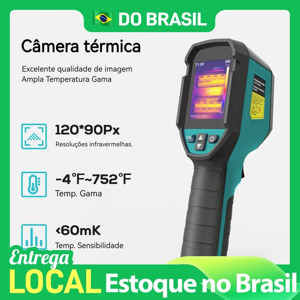 Device+ TR10 Portable Infrared Thermal Imager Camera for Leak Detection Electronics Repair with 2.8 Inch LCD Display