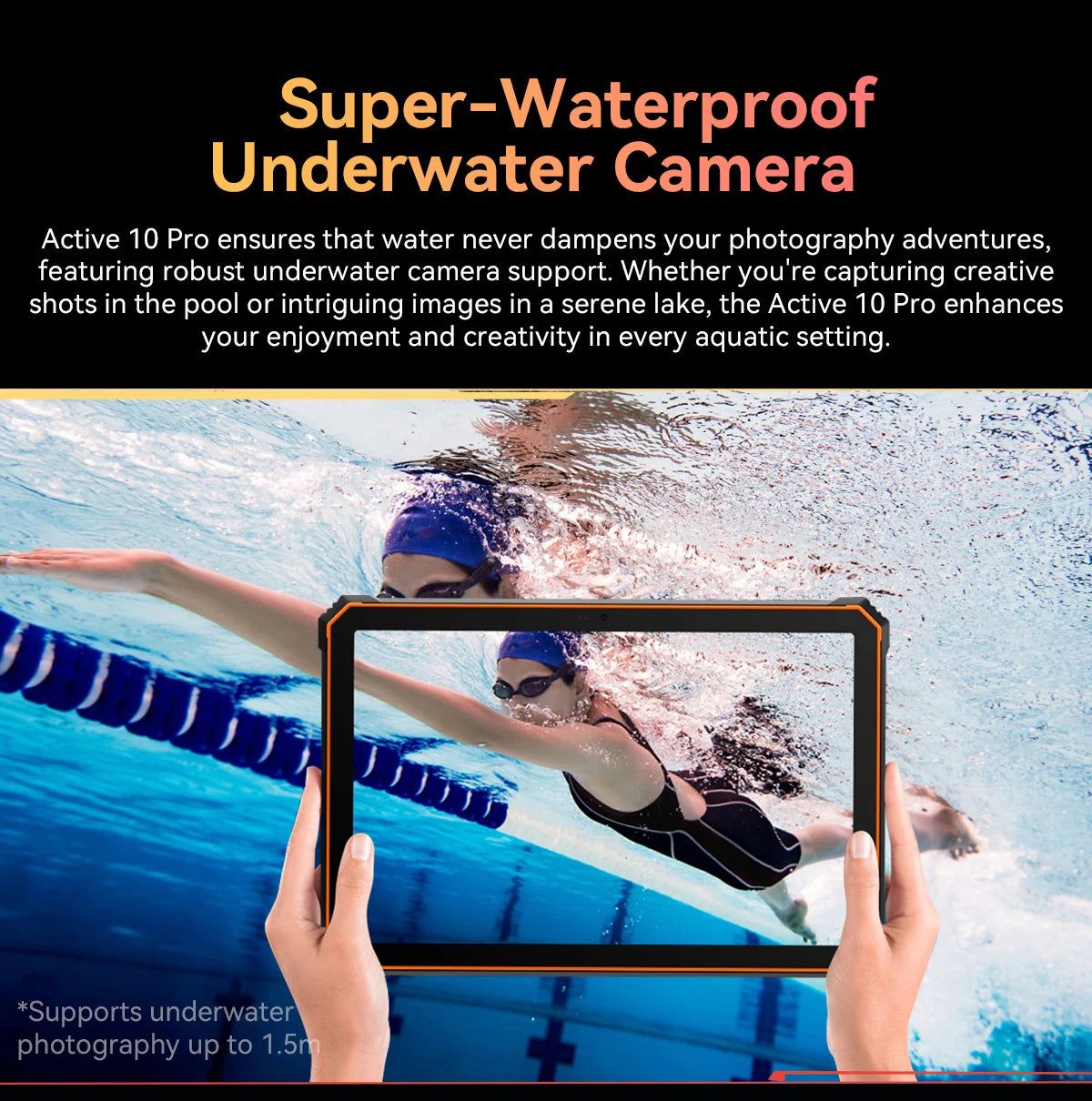 Device+ Active 10 Pro Rugged Tablets 11" FHD+ Display MTK 7300 30000mAh Battery 108MP Camera, 12GB 512GB, 5G Tablet Android 14