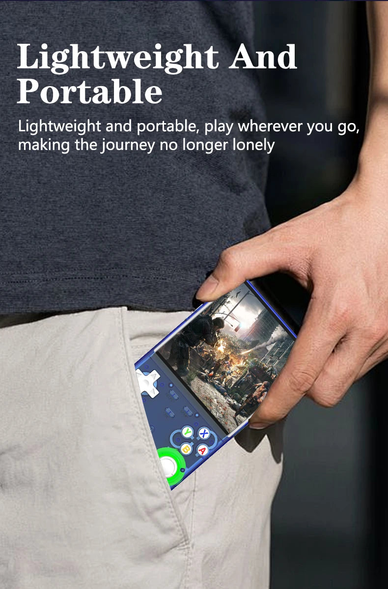 Device+ R36S Ultra Retro Handheld Game Console - 16000+ Games RGB Lighting 4.0" IPS Screen