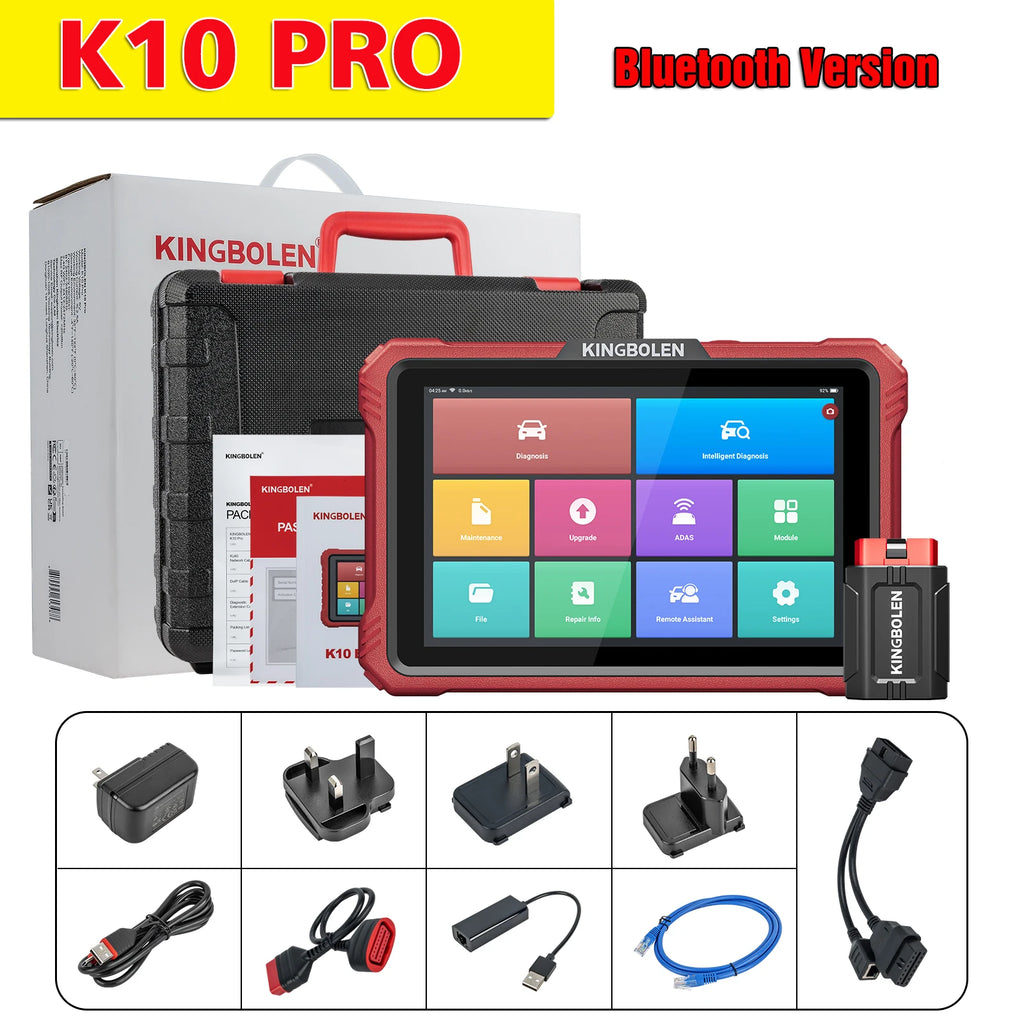 Device+ K10 pro ELITE OBD2 Scanner ECU Coding CANFD FCA All System Diagnostic Tool with Active Test 2 Year Free Update