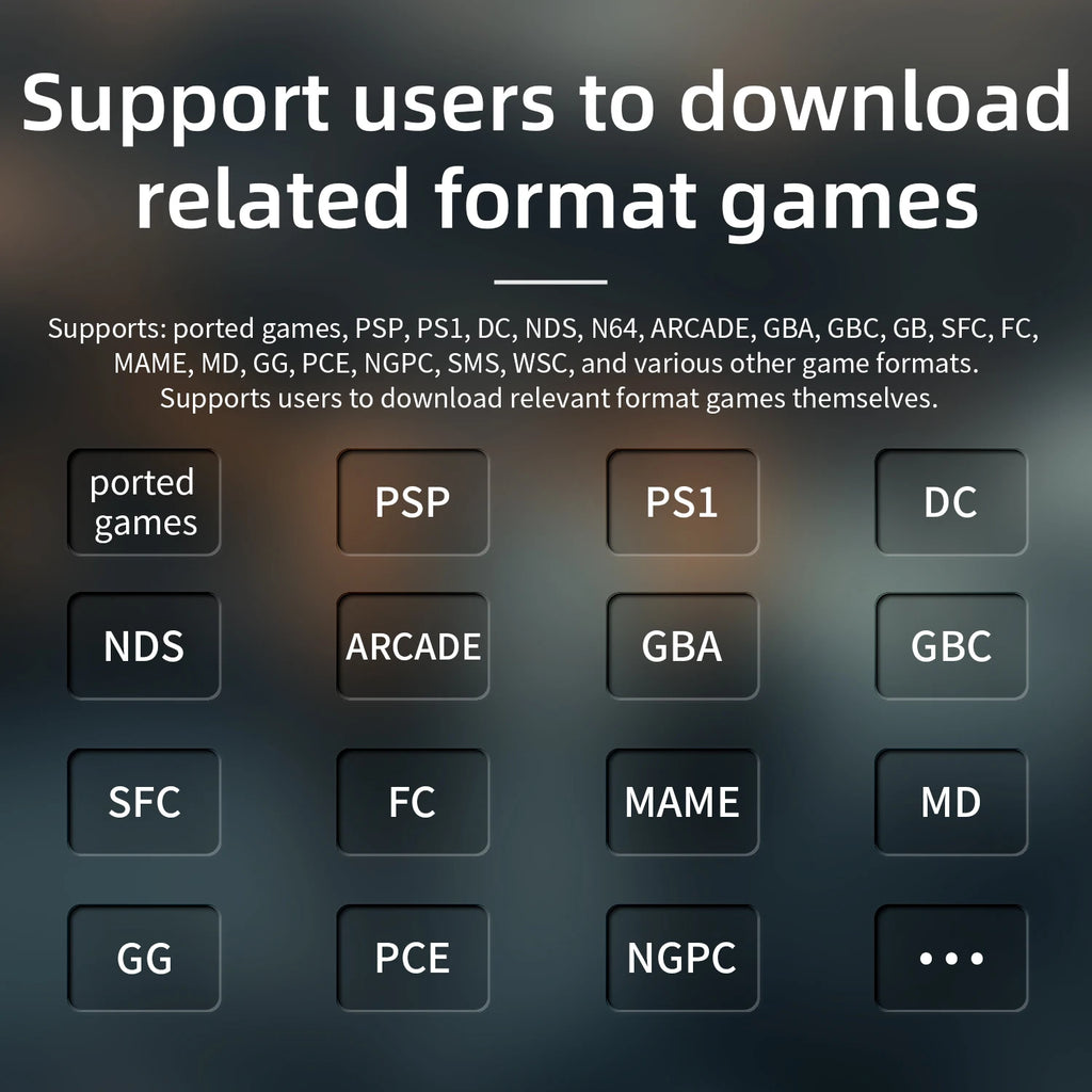 RG40XX H Retro Handheld Game Console - 4" Linux with RGB Lighting 5000+ Games WiFi Bluetooth