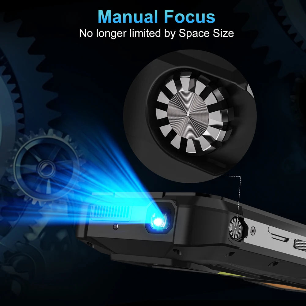 Device+ Tank 3S Rugged Smartphone 5G 12/16GB RAM 256/512GB ROM Dimensity 8200 64MP Night Vision 6.79" Display with Projector