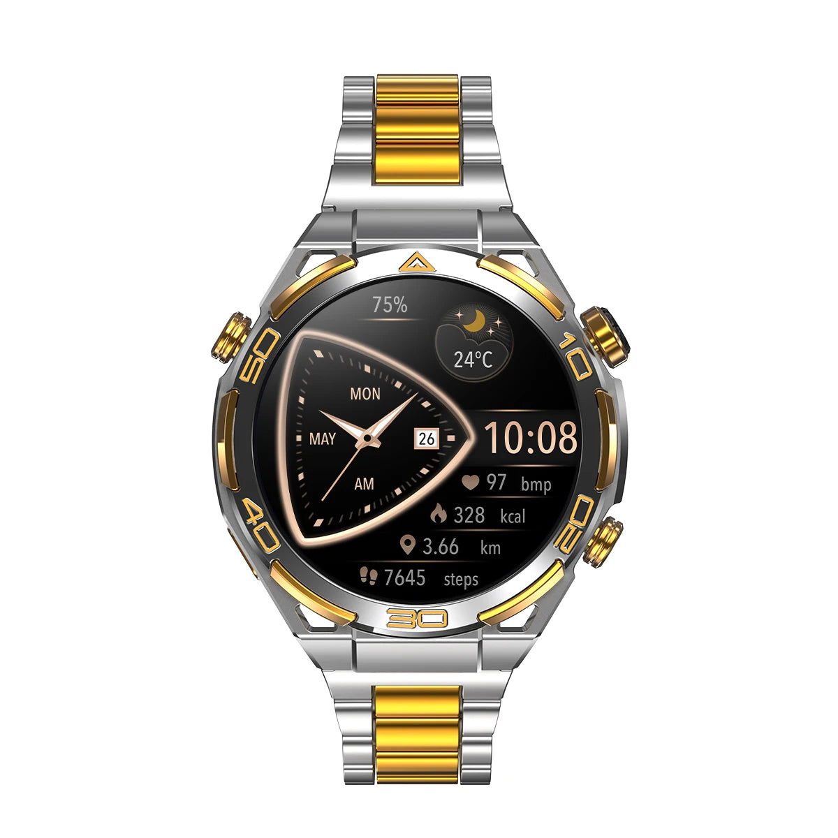 Blackview W90 Pro Outdoor Smart Watch - 1.43" AMOLED GPS 900mAh Battery Waterproof for Men