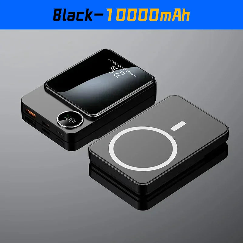 Device+ 100000mAh Fast Wireless Power Bank - 22.5W MagSafe Compatible for iPhone Xiaomi Samsung
